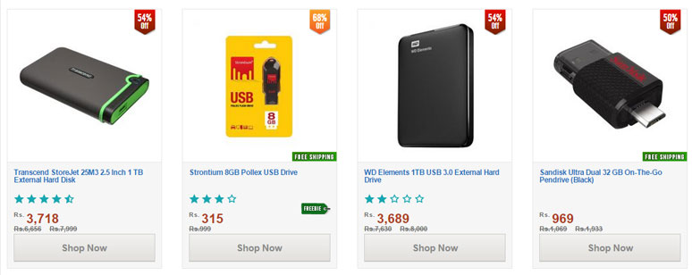 shopclues-hdd-sdd-pendrive-ram-sale-6-9-2015-offers