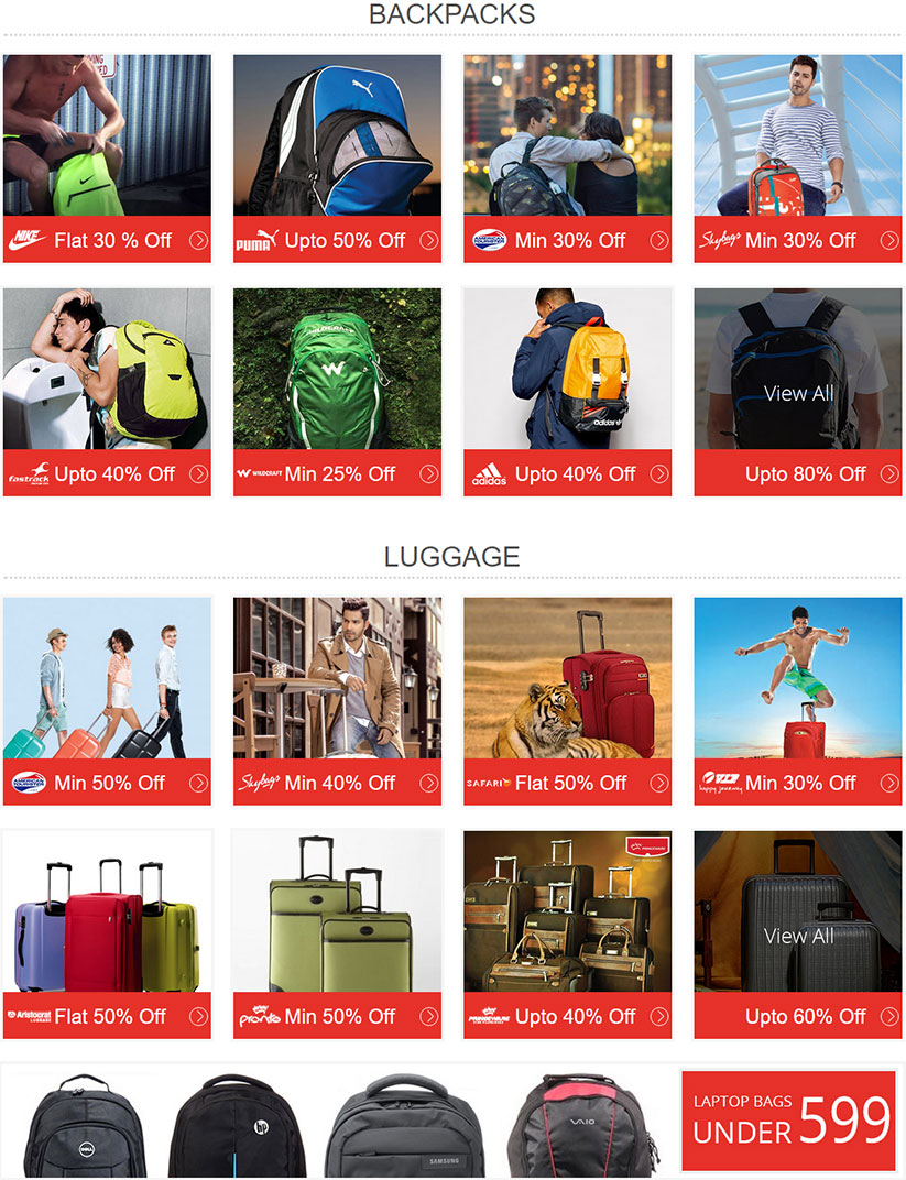 snapdeal-suitcase-trolley-sale-9-5-2015-offers