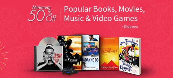 amazon-india-diwali-sale-books-movies-music-cds