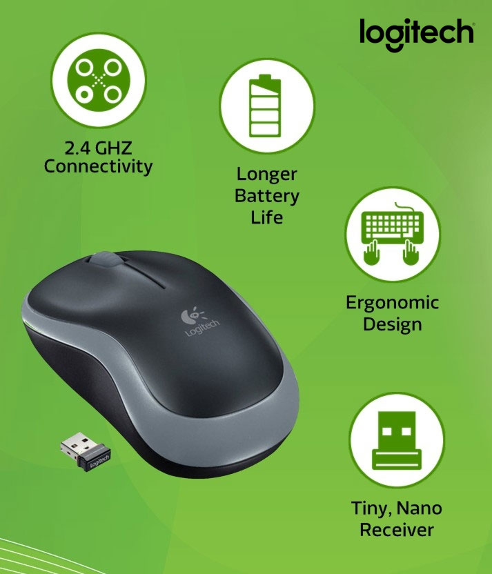 flipkart-logitech-wireless-mouse-b175-top-rated-coupon-discount-laptop-desktop-features