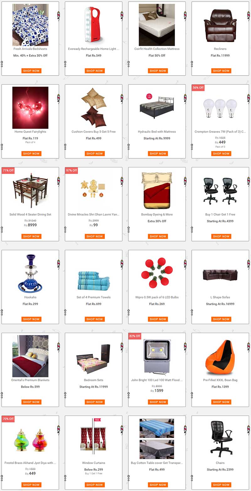 snapdeal-diwali-sale-home-decor-bedsheets-2015-offers-deals