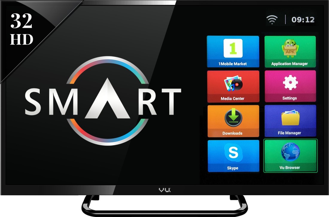 flipkart-vu-smart-led-tv-youtube-play-hdmi-wifi-india-buy-online-2015-front-view-back-view