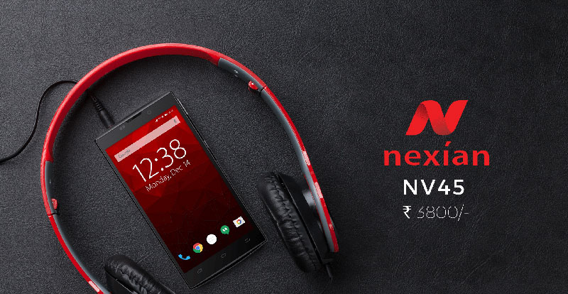 nexian-nv-45-front-view