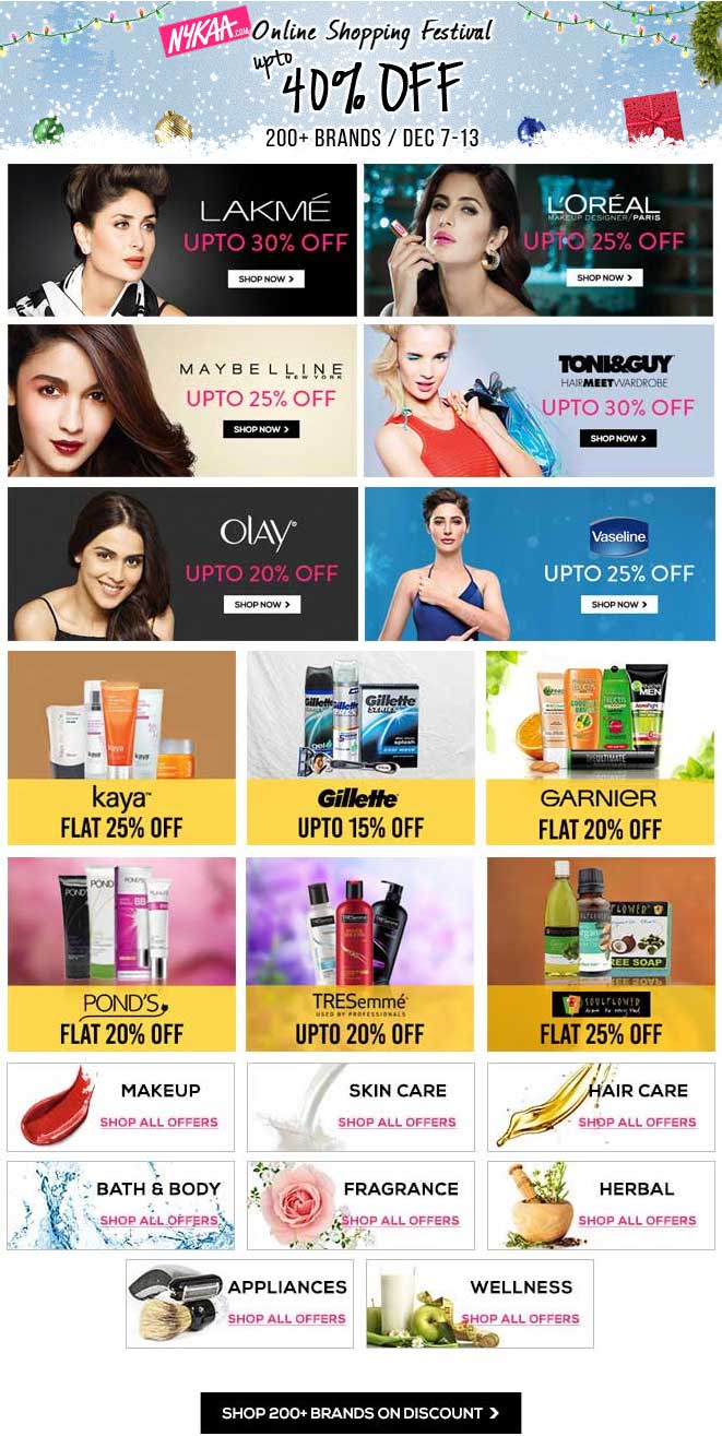 nykaa-beauty-sale-7-13-december-2015-online-shopping-india