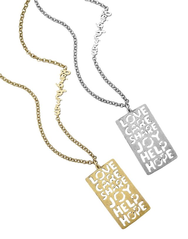 Jewellery Signature Tag Pendant/Locket 