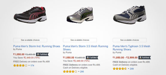 puma shoes online offers