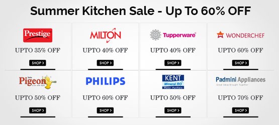 Snapdeal Summer Kitchen  Sale 