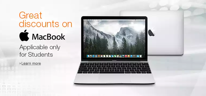 apple macbook pro student discount india
