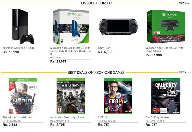 Flipkart Gaming Summer Carnival Up to 50 OFF New PC Games, Consoles
