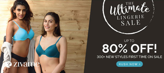 Zivame Lingerie Sale – Up to 80% OFF on Bra, Panties, Nightwear, Shapewear, Activewear & more - Zivame