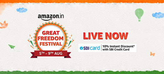 Amazon In Deal Best Offers Amazon In Great Indian Sale Independence Day Sale 21 5 9 August Up To 80 Off October 21